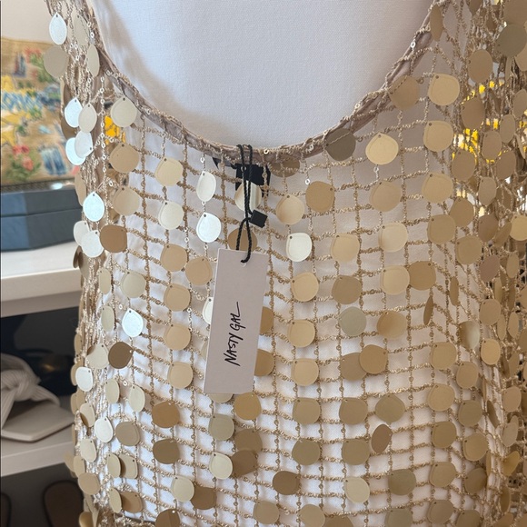 Sequin corchet maxi Beach Dress - Picture 2 of 5